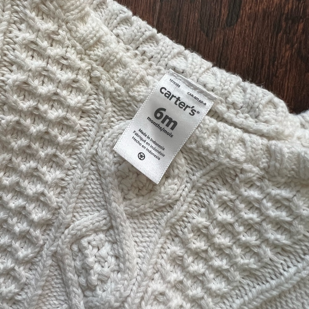 Baby cable knit sweater bundle - Picture 4 of 4